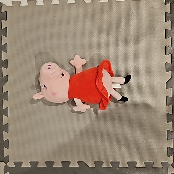 3 for $30- Peppa Pig Hug N' Oink Plush Stuffed Animal Toy, Large 12" - Picture 4 of 5